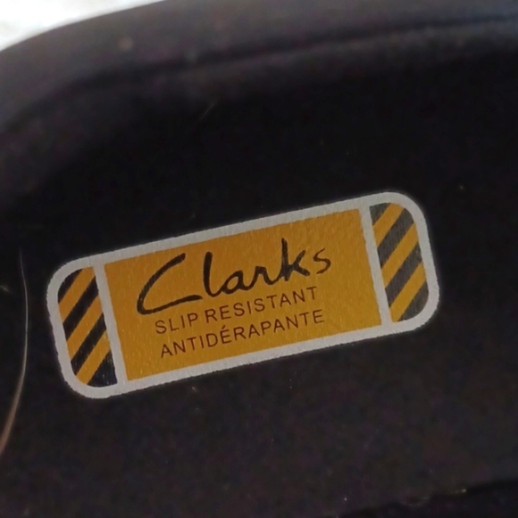 Clark's Woman's Black Casual Comfort Shoes‎ sz 8 .5 M - Picture 6 of 9
